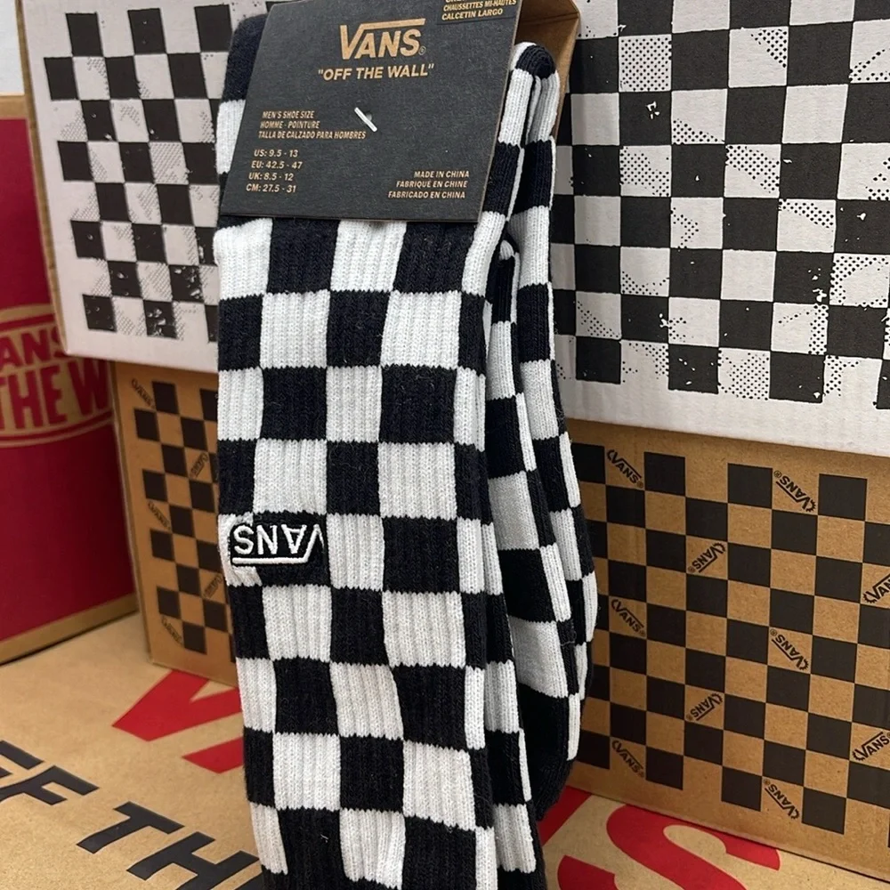 VANS "Off The Wall" socks Checkerboard - Picture 8 of 16
